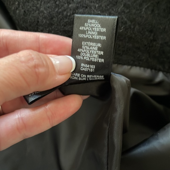 NWT Kenneth Cole Wool-Blend Coat Jacket Size S/P - Picture 13 of 13